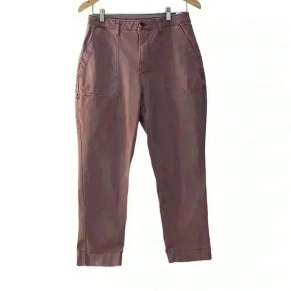 Old Navy Sky High Straight Carpenter  Pant Rose Size 6 - Picture 1 of 6